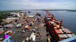 Puertos comerciales de Nicaragua continúan trabajando sin descanso