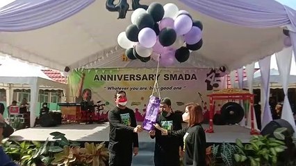 HUT ke-45 Smada Banjarbaru, Nostalgia Putih Abu-abu Wali Kota Aditya Datang Jadi Alumni 