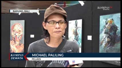 Masyarakat Bali SaatPandemi covid-19 dalam Pameran Lukisan