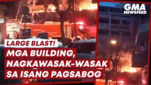 Large blast damages buildings in Greece | GMA News Feed