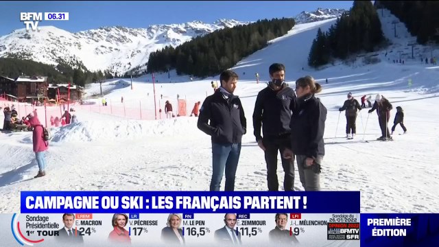 Les Français séduits par la montagne ou la campagne pour les vacances de février