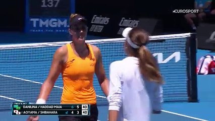 Danilina/Haddad-Maia - Aoyama/Shibahara - Highlights Open d'Australie