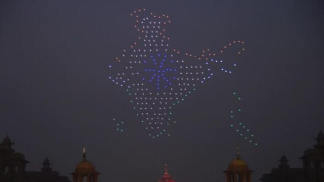 1000 make in India drones to fly at Beating Retreat Ceremony