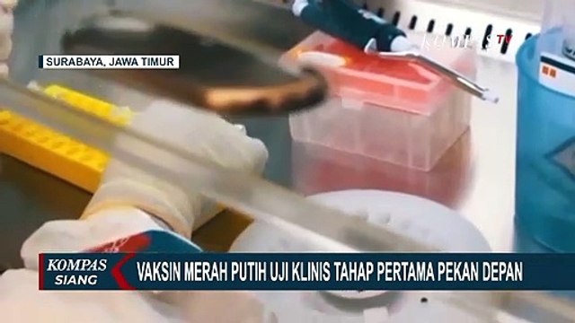 Sudah Dapat Persetujuan BPOM, Vaksin Merah Putih Siap Uji Klinis Tahap Pertama Pekan Depan!