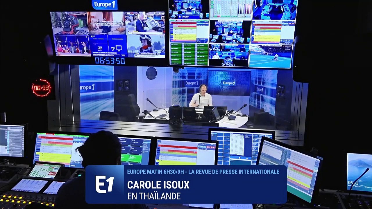 La Thaïlande, la Pologne et l'Angleterre font la Une de la presse internationale