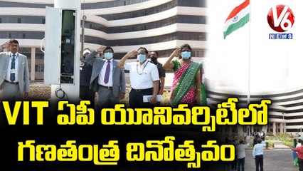 VIT-AP University Republic Day Celebrations _ V6 News