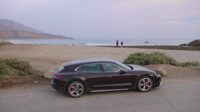 An all-electric tour of Hollywood's Highway with Porsche Taycan 4S Cross Turismo