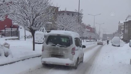 Kar hayatı olumsuz etkiliyor