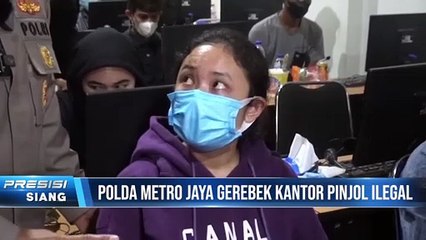 Polda Metro Jaya Menggerebek Kantor Pinjol Ilegal