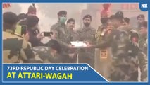 BSF jawans and Pak Rangers exchanges sweets on 73rd Republic Day