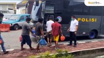 DITPOLAIRUD POLDA RIAU TANGKAP 10 PENCURI IKAN DI PERAIRAN ROKAN HILIR !!