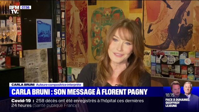 Il va se battre comme un chef et prendre cette épreuve avec courage et tranquillité : le message de soutien de Carla Bruni à Florent Pagny