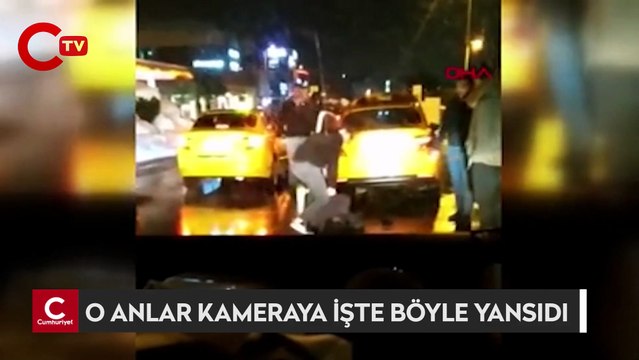 Taksiyi çalan şüpheliyi taksiciler yakaladı