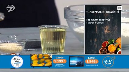 Pastane usulü tuzlu kurabiye nasıl yapılır?