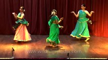 Mesmerizing kathak performance at Indo European Dance Festival