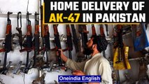 Pakistan: AK-47 gun getting delivered to citizens at doorstep like hot pizzas |Oneindia News