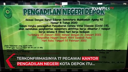 Ada 17 Karyawannya Positif Covid-19, PN Kota Depok Lockdown Sepekan
