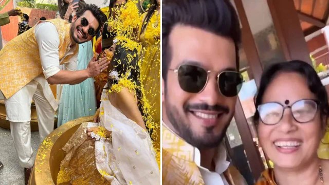 Mouni Roy बनीं Suraj Nambiar की दुल्हनिया, Arjun ने दुल्हन की मां संग खूब लगाए ठुमके | FilmiBeat