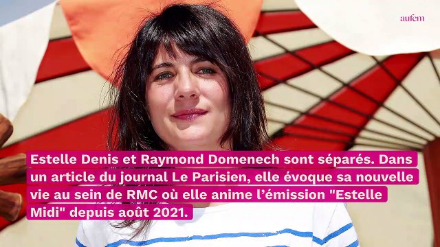 Estelle Denis séparée de Raymond Domenech, elle évoque sa nouvelle vie