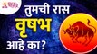 तुमची रास वृषभ आहे का? Do you have Taurus Horoscope? Taurus Horoscope Information | Vrushabh