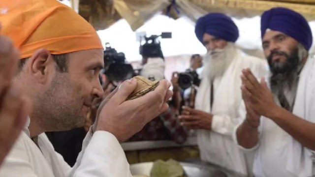Rahul Gandhi at Golden Temple to offer prayers with 117 MLAs