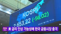 [YTN 실시간뉴스] 美 금리 인상 가능성에 한국 금융시장 충격 / YTN