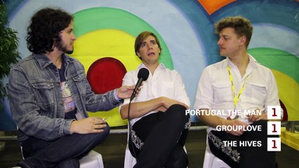 The Hives VS Grouplove VS Portugal The Man: Australian Trivia at Big Day Out 2014
