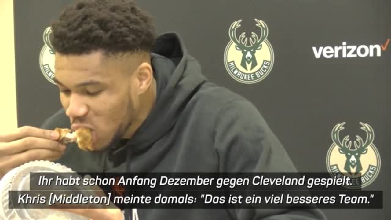 Giannis mit snack nach pleite: "wir waren mies"