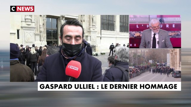 Olivier Benkemoun pour l'hommage à Gaspard Ulliel