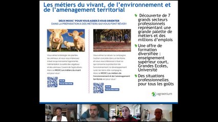 Découvrir les métiers du vivant, de l’environnement et de l’aménagement du territoire - 13h