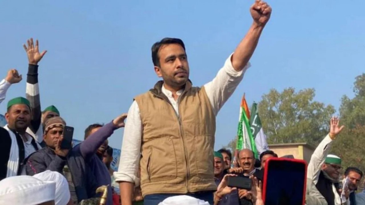 RLD chief Jayant Chaudhary targets BJP over 'Ja...