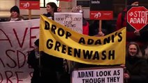 Adani Protest outside The Science Museum