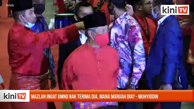 Mazlan ingat Umno nak terima dia, mana maruah dia? - Muhyiddin