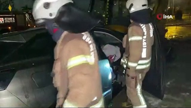 Tuzla’da kaza yapan sürücü şoka girdi; Keşke ben ölseydim