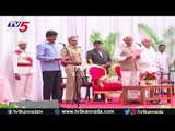 Karnataka BJP Cabinet Expansion: Ramesh Jarkiholi Takes Oath as Cabinet Minister in Raj Bhavan