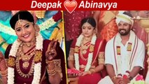Deepak Weds Abinavya Reception & Wedding Video | Eramana rojave 2
