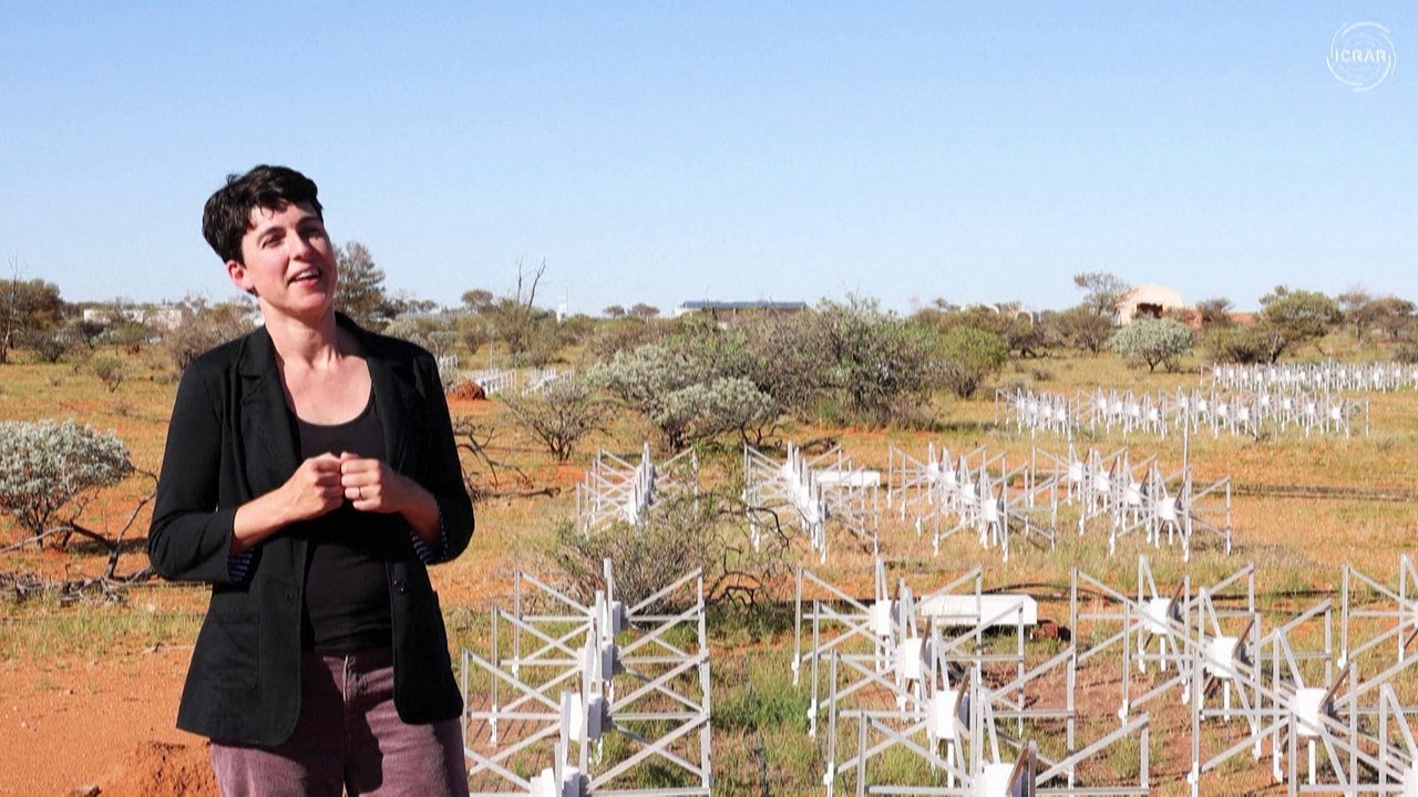 Unbekanntes pulsierendes Objekt im Weltraum - der Griff nach den Sternen?