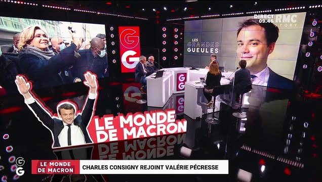 Charles Consigny annonce son ralliement à Valérie Pécresse dans Les grandes gueules sur RMC