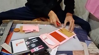 Cara membuat dompet kartu