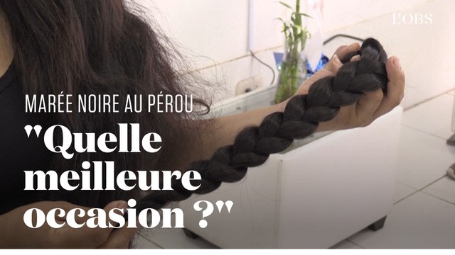 Les Péruviens font don de leurs cheveux pour sauver la faune marine après la marée noire