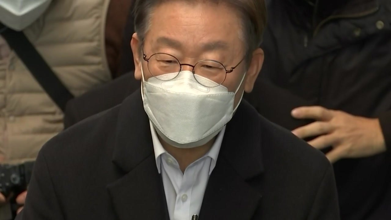 이재명, 北 미사일 발사 규탄...여야 후보들에 '중단 촉구' 공동 선언 제안 / YTN