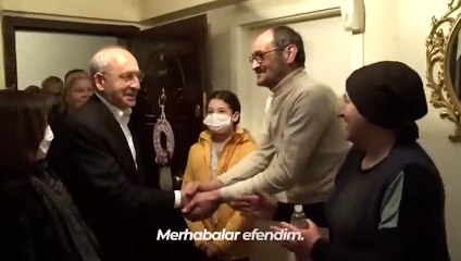 Kılıçdaroğlu, kendisini evine davet eden küçük Beray'ı ziyaret etti