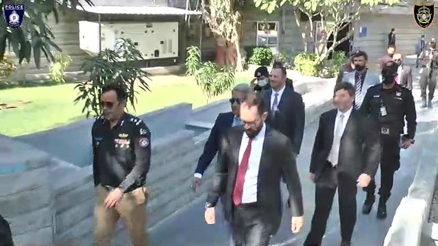 US CONSUL GENERAL MARK STROH VISITS SSU HEADQUARTER