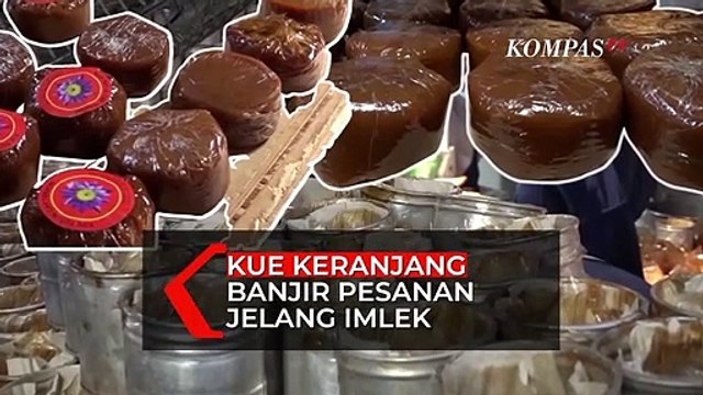 Perajin Kue Keranjang di Lampung Banjir Pesanan Jelang Perayaan Imlek