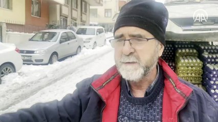 Kar yağışının etkileri sürüyor