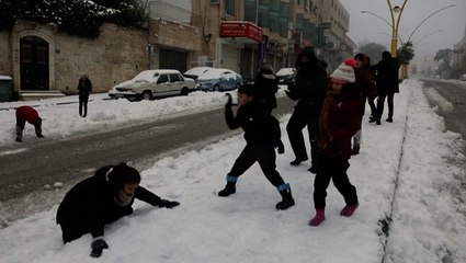 Snowballs, sleds and laughter after snow