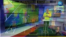 Los 11 de Ecuador para enfrentar a Brasil por las eliminatorias sudamericanas