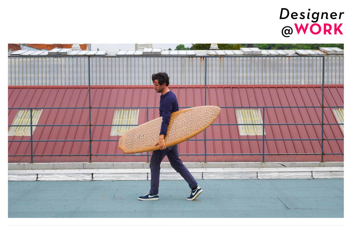 Joran Briand, designer at work