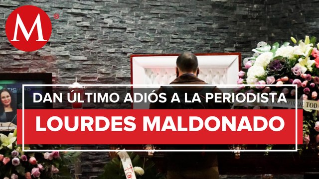 En Tijuana, compañeros y familiares dan último adiós a Lourdes Maldonado