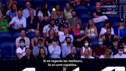 Medvedev "pas fatigué" vs Tsitsipas "dans la zone" : deux hommes pour une guerre froide